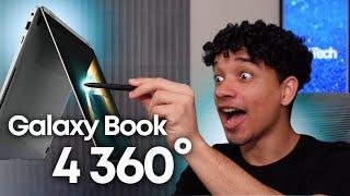 Galaxy Book 4 360 - O Notebook e Tablet PERFEITO da Samsung