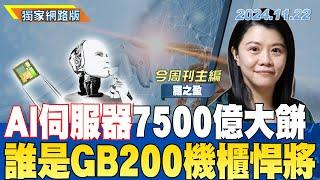 AI伺服器7500億大餅 誰是GB200機櫃悍將｜金臨天下 網路版 20241122@tvbsmoney ft. #輝達 #GB200 #散熱 #伺服器 #供應鏈 #台廠