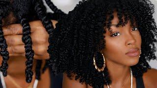 THE PERFECT TWIST OUT on Natural Hair | Slim Reshae