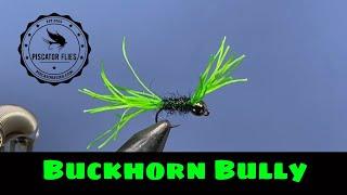 Tying a Buckhorn Bully Fly for Bass, Bluegill, Crappie, Perch and more! Simple Fly Pattern