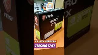 MSI GT 1030 Aero ITX OC 2GB Graphics Card | Yajath Services | SP Road | Banglore
