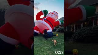 2023 OZIS Christmas giant 40FT Inflatable Santa!! Over $3000!!