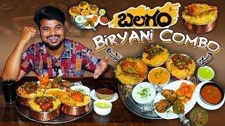 Balagam Biryani Combo-SOUP-STARTER-BIRYANI-SOFT DRINK| Bahar Cafe| Ft.5monkeys Food