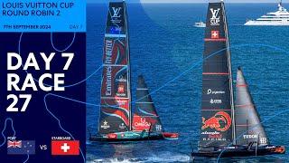 Emirates Team New Zealand vs. Alinghi Red Bull Racing - Full Race 07/09/2024