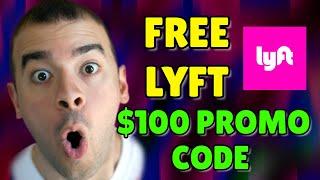 Lyft Coupon Code Get $100 FREE Off Next Ride How To Tutorial 2025 