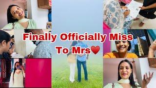 Assamese Vlog️||Officially  Miss To Mrs Hoi Golu||Alhumdulillah Finally||04-07-2024️