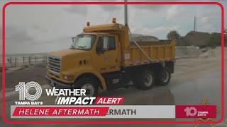 Rescue crews in Siesta Key after Hurricane Helene