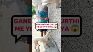 Ganesh chaturthi ye kya ho gya  | vlog | prateek #trending #viralshorts #shorts #vlog