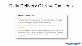 Downloading Maricopa County Federal Tax Liens