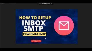 How To Setup Inbox SMTP Server - PowerMTA SMTP Mail Server