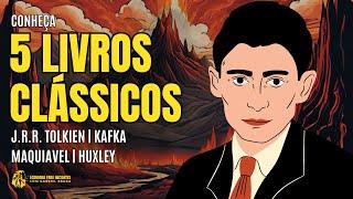 LIVROS que TODOS DEVERIAM LER | 5 Clássicos para ler em 2025