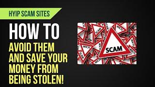 HYIP Scam Sites: Avoid These HYIP Crypto Sites At All Costs So You Don't Lose Your  Money!