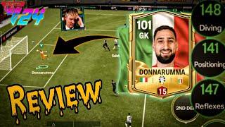 EURO DONNARUMMA RED RANK REVIEW ️ || REALLY TOTALLY WALL GOALKEEPER IN EA FC MOBILE 24