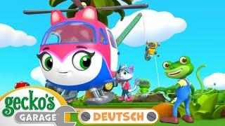 Energiekrise  in Kats Basis | 30-minütige Zusammenstellung｜Geckos Garage Deutsch｜LKW für Kinder 