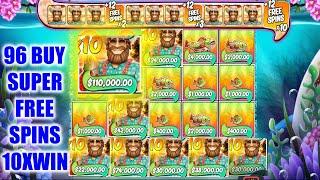 BIGGER BASS SPLASH Brand New BASS LIKE SPLASH WITH BUY SUPER FREE SPINS HUGE WIN 2 TIMES 10X