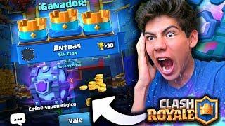 ¡Me REGALAN los 3 MEJORES COFRES de Clash Royale! - [ANTRAX] 