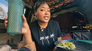 Vanlife In A Minivan | Cooking, Music Therapy, & Being Present | Van Life In The City
