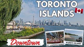 A Perfect Day in TORONTO, CANADA! (4K) Exploring the Islands, Downtown Sights & St. Lawrence Market