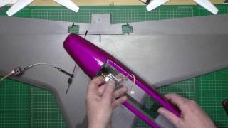 Depron plane build part 3 - It's purple!