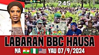 BBC Hausa Labaran Duniya na Yau /07/9/2024 #bbc