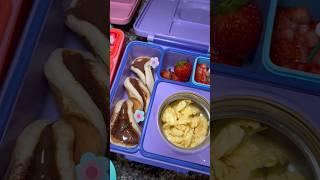 TACOS DE NUTELLA CON FRESAS  #shorts #omiebox #nutella #kidslunchbox #lunchboxes #momlife