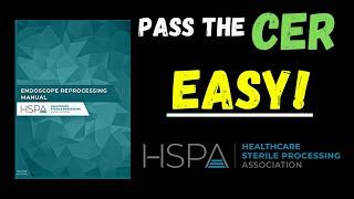 How to Pass the CER Exam! EASY!! | Certified Endoscope Reprocessor #sterileprocessing #spd