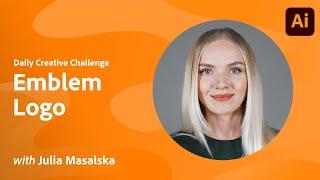 Illustrator Daily Creative Challenge - Emblem Logo | Adobe Creative Cloud