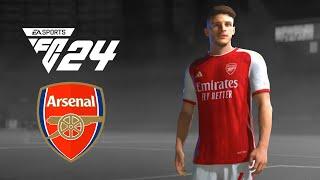 EAFC 24 PS5 - ARSENAL - PLAYER FACES AND RATINGS - 4K60FPS