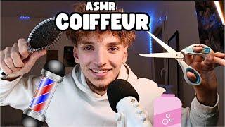 ASMR FRANÇAIS : ROLEPLAY COIFFEUR ️ (clique stp)