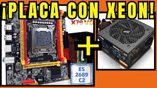 ¡PLACA, XEON, DDR Y FUENTE CHINA TODO 70 EUROS! ¿VALE LA PENA?