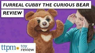 FurReal Cubby the Curious Bear Review from Hasbro