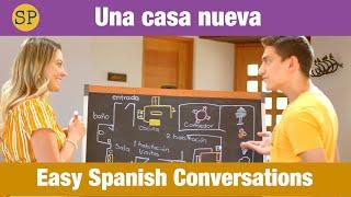 Rooms of the House in Spanish | Easy Spanish Conversation | La casa