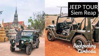 Countryside Vintage Jeep Tour | SIEM REAP Travel Vlog