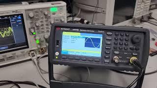 15MHz LO 1MHz RF test