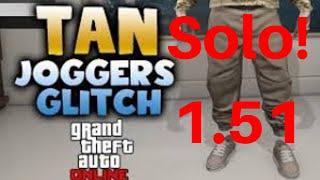 HOW TO GET TAN JOGGERS AFTER PATCH *1.51* GTA V ONLINE