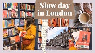 Come book shopping with me in London  COSY READING VLOG