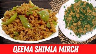 Chicken Qeema with Shimla mirch recipe by food Fusion family recipes/Dhaba style Shimlamirch qeema/