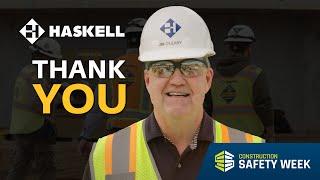 Safety Week | A Grateful Message