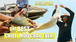 Hunting HUGE Mudcrab and Barramundi with Kunjen Men of Far Northern Australia