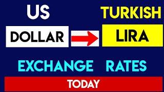 1 USD to TRY - US Dollar to Turkish Lira Currency Exchange Rate Today 04 September 2024