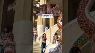 CHEETAH GIRLS IN BARCELONA | Strut at Park Güell