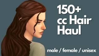 My Favorite CC Hairs For Realistic Sims + LINKS || CC Haul