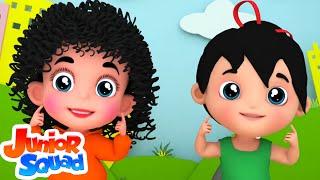 Junior Squad | Chubby Cheeks | Nursery Rhyme | Baby Rhymes | Kids Videos | 3D Rhymes |