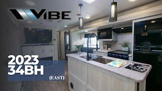 Tour the 2023 Vibe 34BH Travel Trailer by Forest River