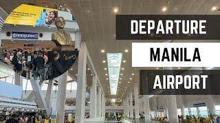 Departure Procedure from Manila's Ninoy Aquino International Airport (NAIA) Philippines