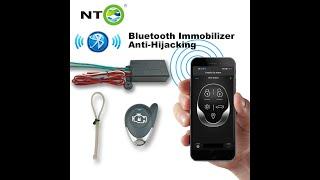 NTO Immobiliser Systems. Bluetooth Engine Sercurity Immobilizer Anti-hijack System NT-IM003