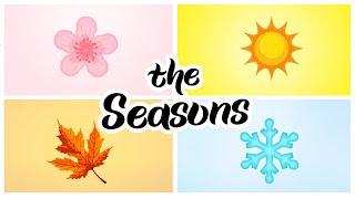 Kids Educational Videos | Kindergarten and Elementary English | Vocabulary | Learn About Seasons