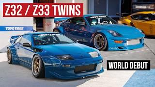 300zx and 350z Twins, Rocket Bunny Style: USA x Japan Vibes