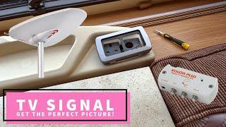 Get The Perfect Caravan TV Signal, No Fuzz Here!   #caravan