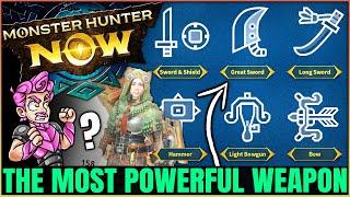 Monster Hunter Now - The Weapons Have a POWERFUL Secret - All 6 Best Combos, SP, Armor Skills Guide!